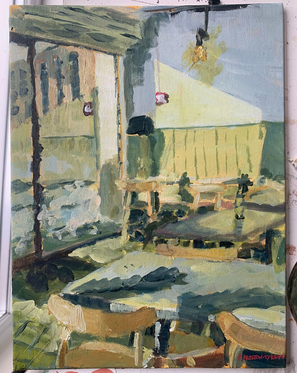 Cafe scene